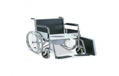 Folding Commode Wheelchair by Medirich Health Care