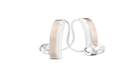 White Signia Hearing Aids by Clear Tone Hearing Solutions