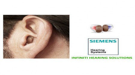 CIC Prompt Click Hearing Aid by Infiniti Hearing Solutions